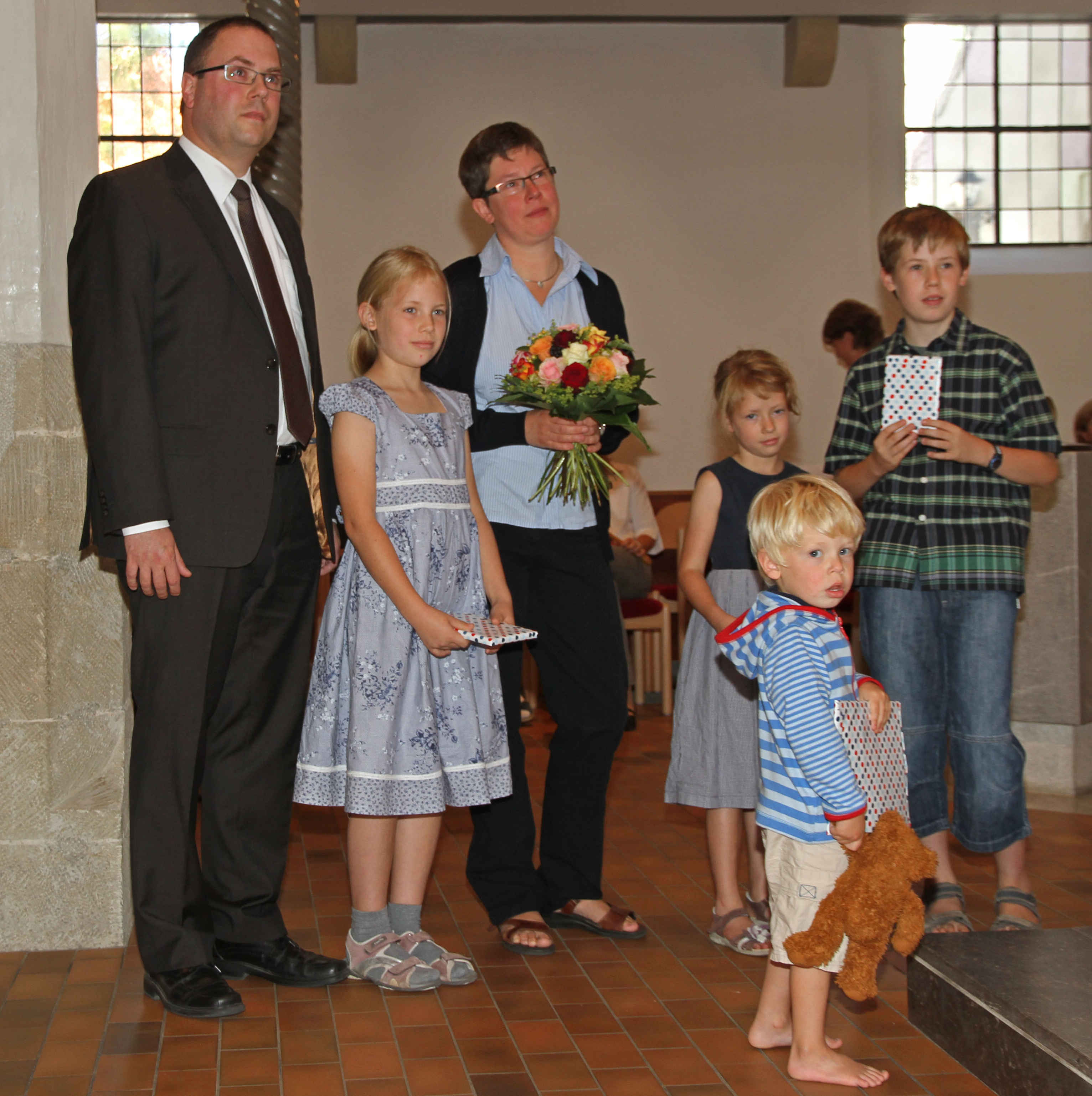 Verabschiedung Familie Conrad