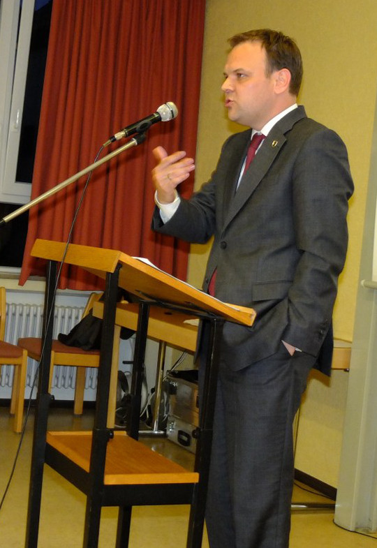 Ingo Rust beim Männertreff in Kirchheim a.N.