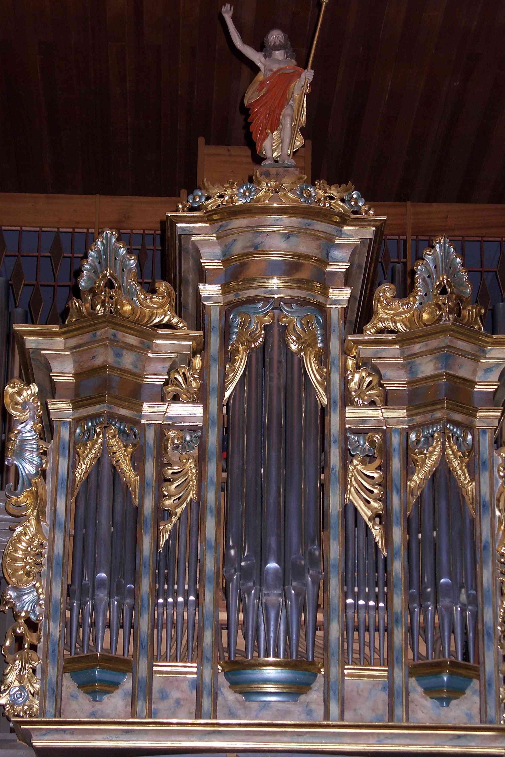 Orgel Rückpositiv