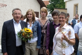 Gerhard Zimmer mit Familie