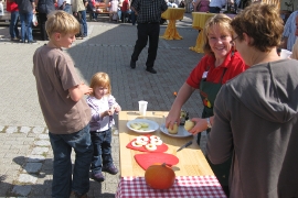 Gottesdienst beim Apfelfest