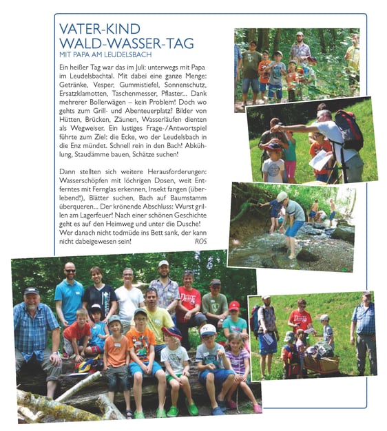 Vater-Kind-Wald-Wasser-Tag 2014