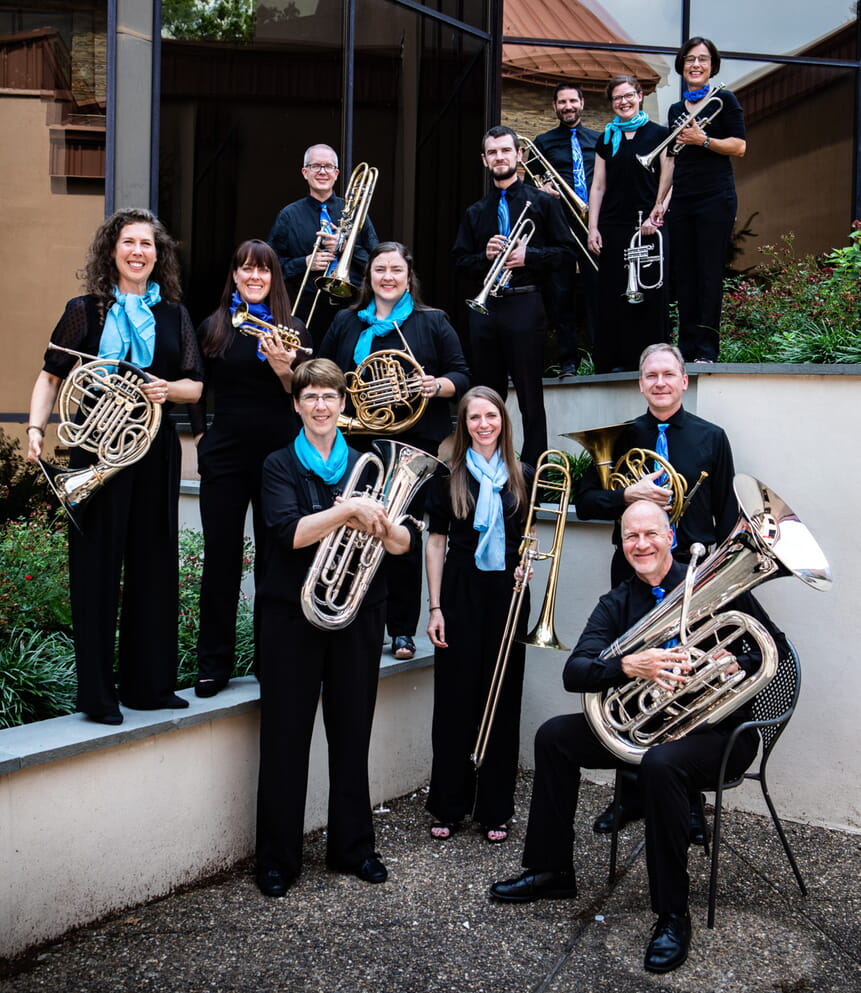 Das Blechbläser-Ensemble „eurobrass“